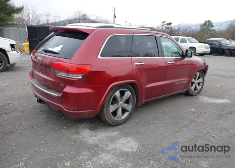 2014 Jeep Grand Cherokee Overland from USA, damaged, VIN 1C4RJFCT3EC390403